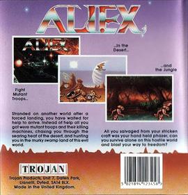 Aliex - Box - Back Image