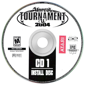 Unreal Tournament 2004 - Disc Image