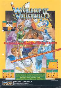 World Cup Volleyball '95 - Advertisement Flyer - Front Image