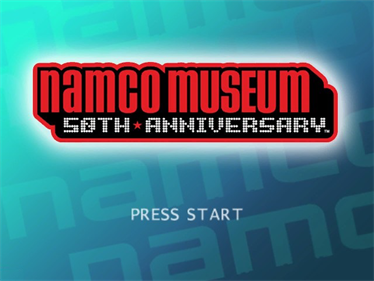 Namco Museum 50th Anniversary - Screenshot - Game Title Image