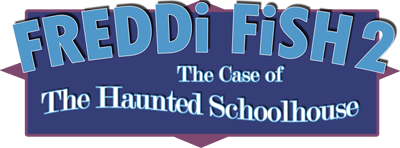 Freddi Fish 2: The Case of the Haunted Schoolhouse - Clear Logo Image