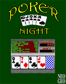 Poker Night - Box - Back