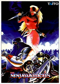 The Ninja Warriors - Fanart - Box - Front Image