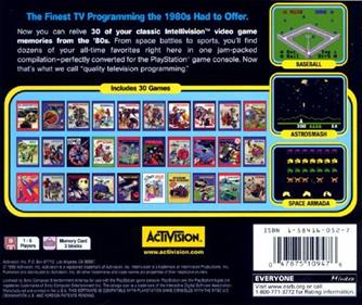 A Collection of Classic Games from the Intellivision - Box - Back Image