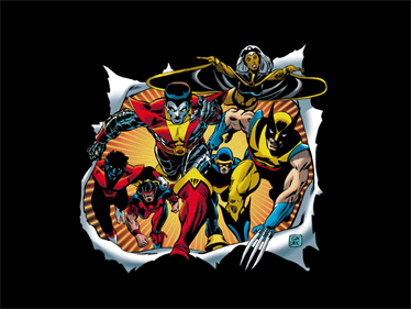 X-Men: Interactive CD-ROM Comic Book! - Screenshot - Game Title Image
