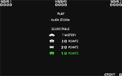 Alien Storm (2020 Homebrew) - Screenshot - Game Title Image