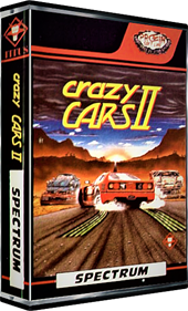 Crazy Cars II - Box - 3D Image