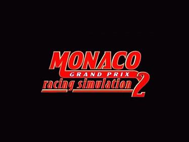 Monaco Grand Prix: Racing Simulation 2 - Screenshot - Game Title Image