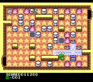 Keroppi to Keroriinu no Splash Bomb! - Screenshot - Gameplay Image