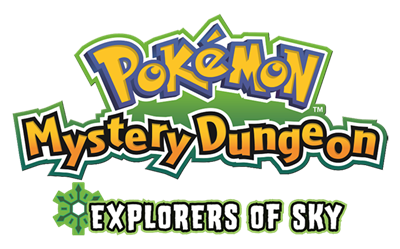 Pokémon Mystery Dungeon: Explorers of Sky - Clear Logo Image