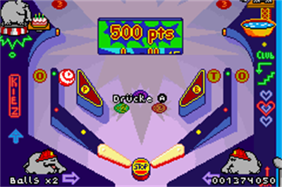 Ottifanten Pinball - Screenshot - Gameplay Image