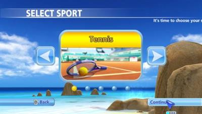 Racquet Sports - Screenshot - Game Select Image