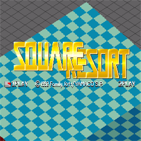 Square Resort: Hyper Senshasen - Screenshot - Game Title Image
