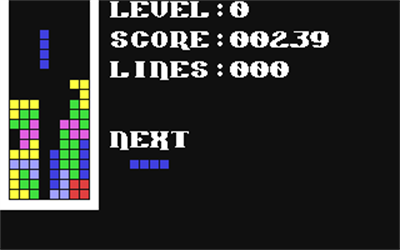 Tetris Original - Screenshot - Gameplay Image