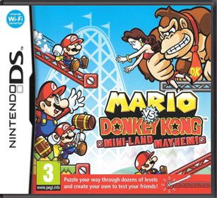 Mario vs. Donkey Kong: Mini-Land Mayhem! - Box - Front - Reconstructed Image