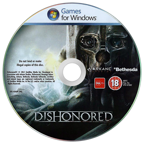 Dishonored: Definitive Edition - Disc Image