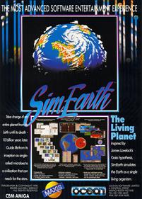 SimEarth: The Living Planet - Advertisement Flyer - Front Image