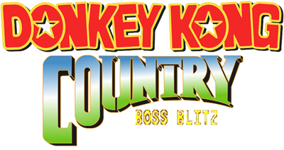 Donkey Kong Country: Boss Blitz - Clear Logo Image