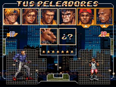 Streets of Rage: Legacy - Screenshot - Game Select Image