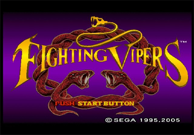 Sega Ages 2500 Series Vol. 19: Fighting Vipers - Screenshot - Game Title Image
