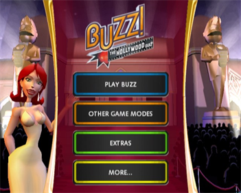 Buzz! The Hollywood Quiz - Screenshot - Game Title Image