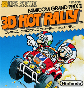 Famicom Grand Prix II: 3D Hot Rally - Fanart - Box - Front Image
