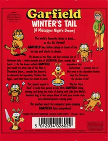 Garfield: Winter's Tail - Box - Back Image