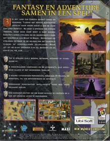 Heroes of Might and Magic II (Gold Edition) - Box - Back Image