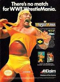 WWF WrestleMania - Advertisement Flyer - Front Image