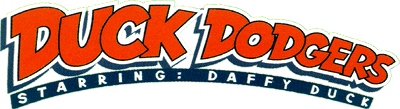 Looney Tunes Duck Dodgers Starring: Daffy Duck - Clear Logo Image