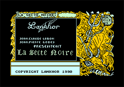 La Secte Noire - Screenshot - Game Title Image