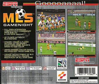 ESPN MLS Gamenight - Box - Back Image