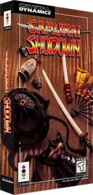 Samurai Shodown - Box - 3D Image
