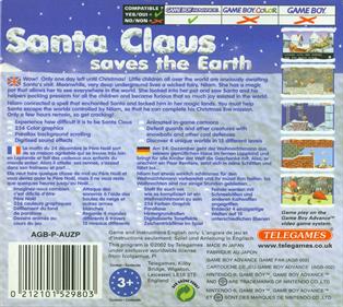 Santa Claus Saves the Earth - Box - Back Image