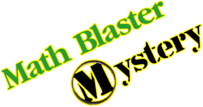 Math Blaster Mystery - Clear Logo Image