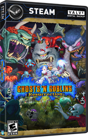 Ghosts 'n Goblins Resurrection - Box - 3D Image