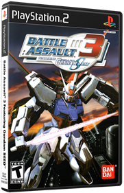 Battle Assault 3 featuring Gundam Seed - Box - 3D Image