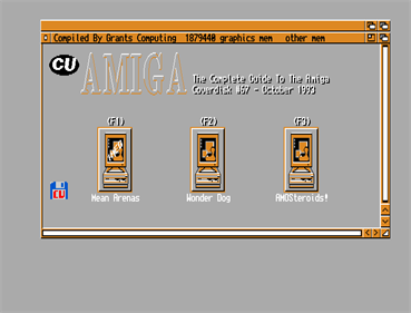 CU Amiga 1993-10 - Screenshot - Game Select Image