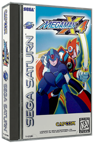 Mega Man X4 - Box - 3D Image