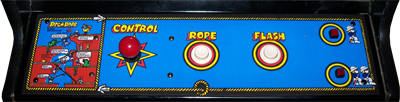 Roc'n Rope - Arcade - Control Panel Image