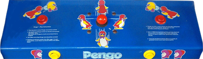 Pengo - Arcade - Control Panel Image