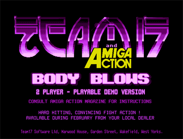 Amiga Action #42 - Screenshot - Game Title Image