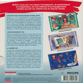 ADI Accompagnement Scolaire: Francais-Maths 4eme - Box - Back Image