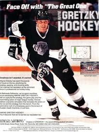 Wayne Gretzky Hockey - Advertisement Flyer - Front Image