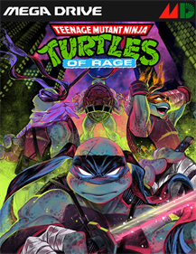 Teenage Mutant Ninja Turtles... of Rage - Fanart - Box - Front Image