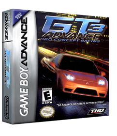 GT Advance 3: Pro Concept Racing - Box - 3D Image