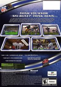 NFL Blitz Pro - Box - Back Image