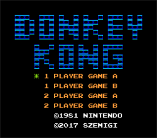 Donkey Kong: Luigi Edition - Screenshot - Game Title Image