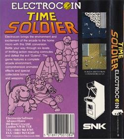 Time Soldier - Box - Back Image