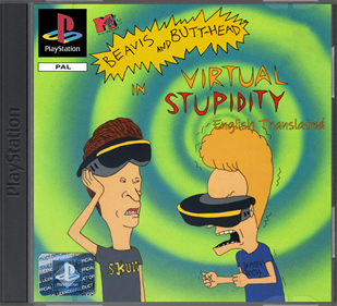 Beavis and Butt-Head in Virtual Stupidity - Fanart - Box - Front Image